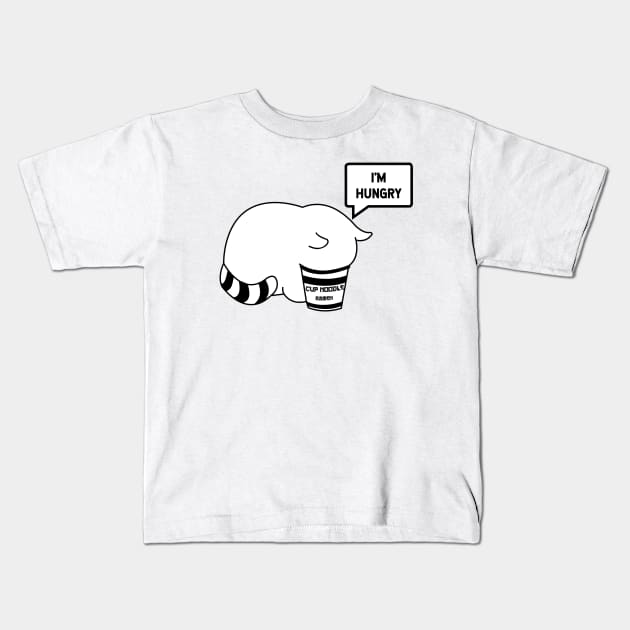 CAT RAMEN Kids T-Shirt by Pokoyo.mans@gmail.com